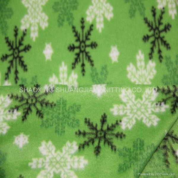 100% Polyester Two Sides Brush Wholesale Fleece Fabric 2