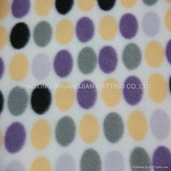 100% Polyester Two Sides Brush Wholesale Fleece Fabric