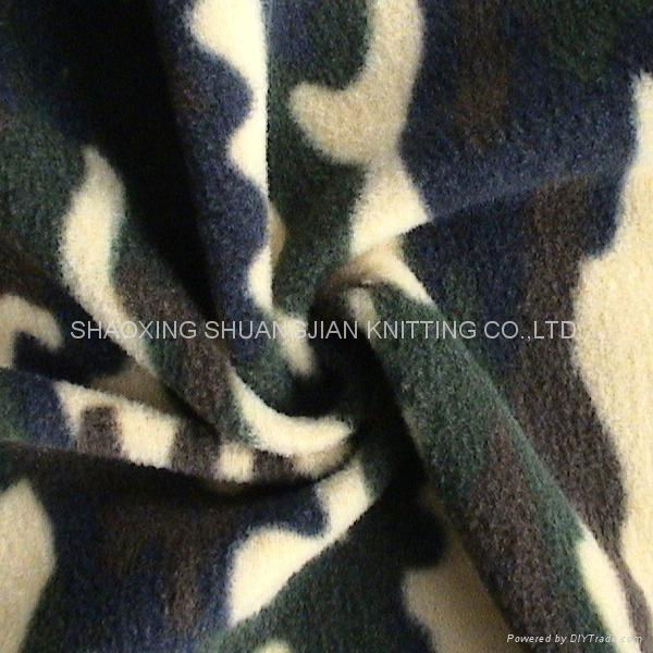 100% Polyester Two Sides Brush Wholesale Fleece Fabric 3
