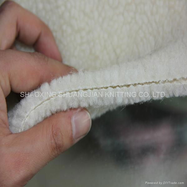 100% Polyester Sherpa Bulk Fleece Fabric