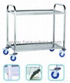 Two-layer Stainless Steel Dining Cart 1