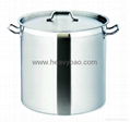 Tall body Stainless steel Stockpot with Compound Bottom 1