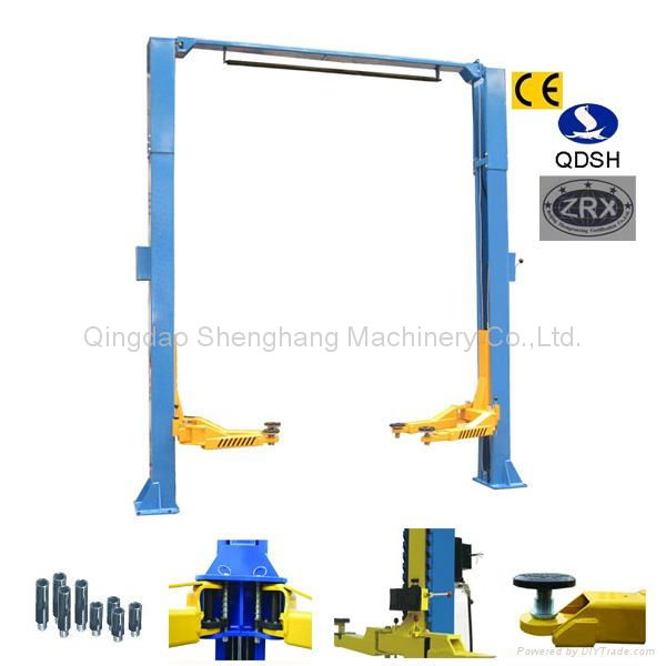 Cheap and high quality two posts hydraulic car lift QDSH-L3026 3000KGS 2