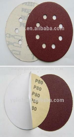 with tool pas abrasive disc  for polishing and sanding 