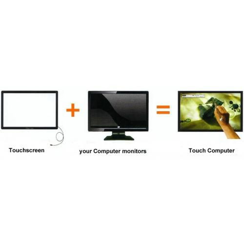 19 inch multi touch optical touch screen panel 4