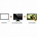 19 inch multi touch optical touch screen panel 4