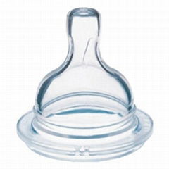 Liquid silicone nipple