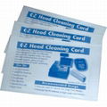 Cleaning card for clearn the card reader 2