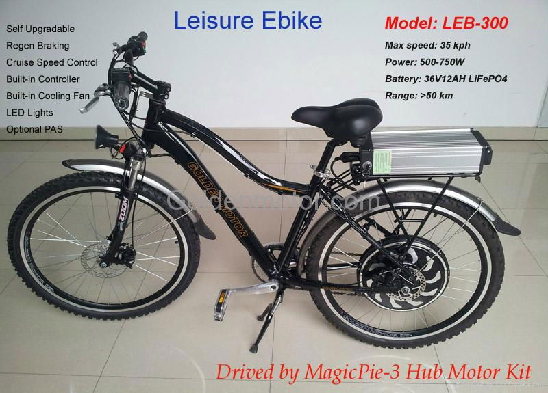 Leisure  electric bike/electric bicycle for men 48V 1000W/magic pie iii motor