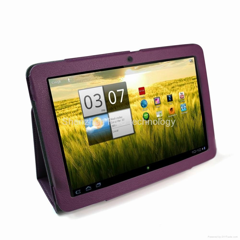 new stand leather case Acer Iconia Tab A200