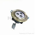 LED down light high power 3*3W 1