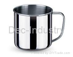 Small stainless steel cup (without lid)