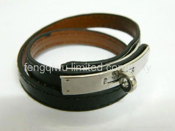 New Arrival horse buckle  wrap Leather bracelets(colors) 