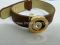 New Arrival Crystal Leather bracelets(colors)  1