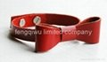 New Arrival Red Bow Leather bracelets(colors)  1