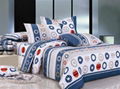 Asia market Home Textile 4pcs printed