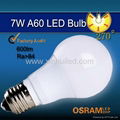 A60/A19 5w 7w 10w  E26 /E27/B22 LED Bulb with 270 degree 2