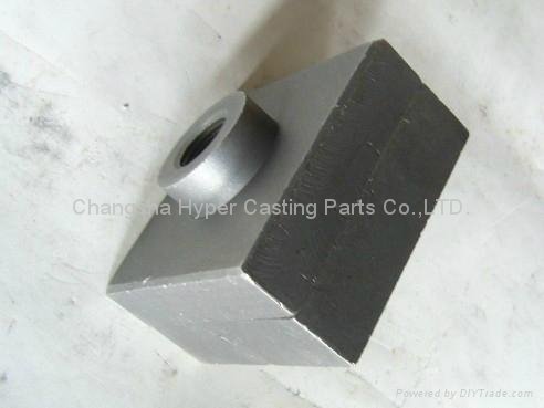 HRC63 Laminated chrome carbide hammer tips for Sugar mills