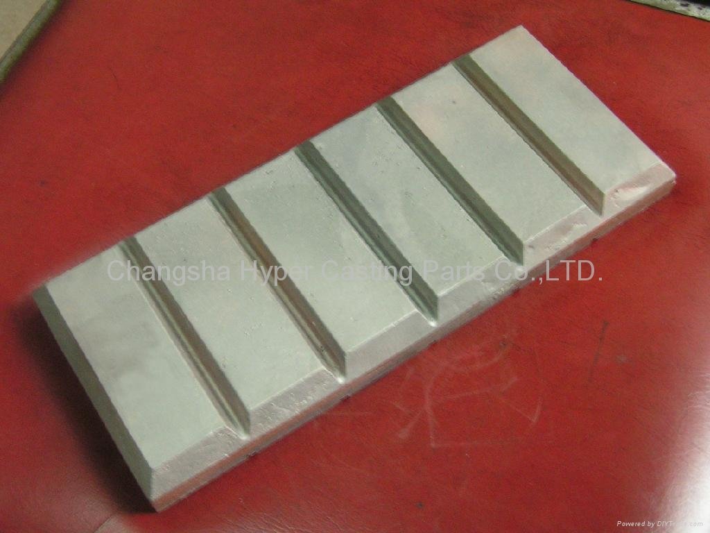 700BHN White iron chocky bar for Buckets PROTETCTION