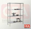 Stainless Steel Solid Rack Shelving 1