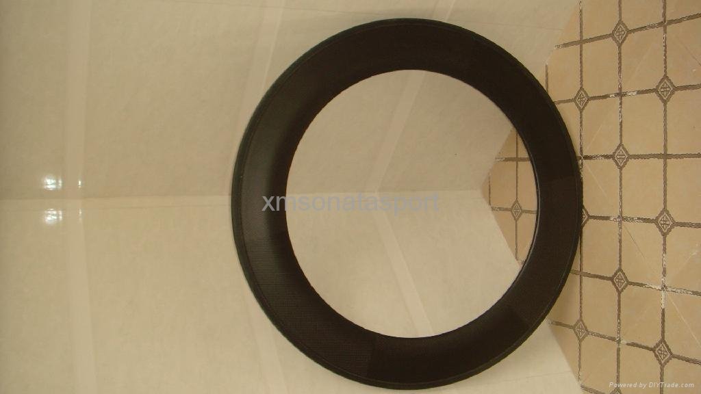 2012 best seller 88mm Tubular Carbon Bicycle Rims UD glossy finish