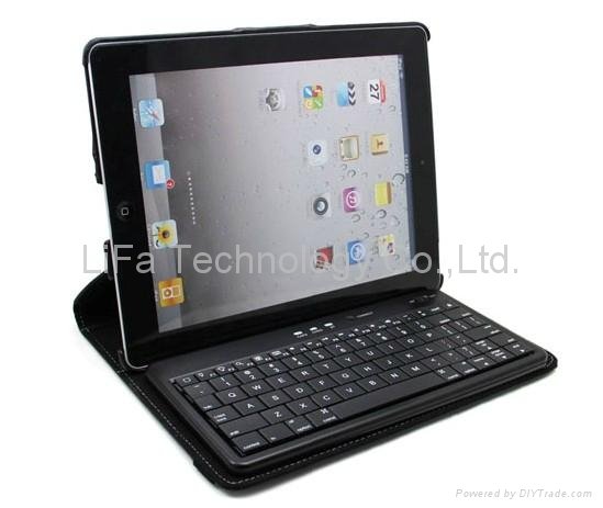 leather case with keyboard for ipad2,ipad3