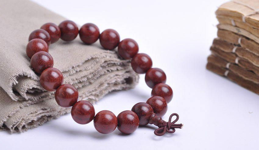 lobular rosewood prayer beads/rosary 1.6cm*13/ 4