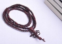 lobular rosewood hand carved prayer beads 0.5cm*216
