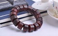 barrel beads/108*0.8cm hand carved India