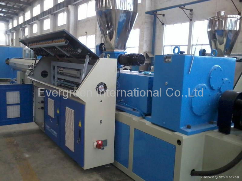 PVC pipe extrusion line 