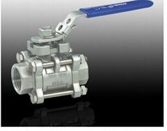 3PC Screw Ball Valve