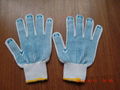 13g Gloves, PVC Dots Coated  2