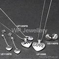 925 sterling silver jewelry set with rhodium plating 3