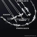 925 sterling silver jewelry set with rhodium plating 4