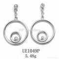 Fashion 925 Sterling Silver Earrings