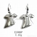 Fashion 925 Sterling Silver Earrings with Rhodium Plating 5