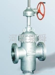 Flat Gate Valve With Diversion Hole
