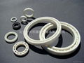 Extra thin type ceramic ball bearing