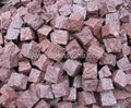 Red Porphyry cubes