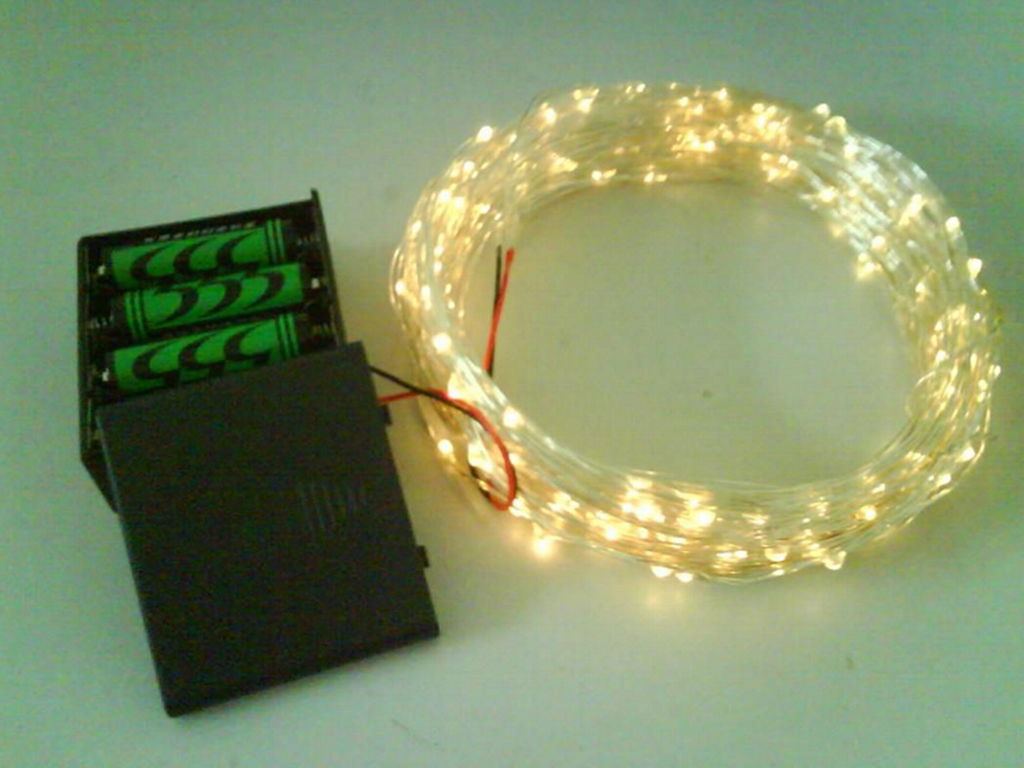 Led copper string light 2