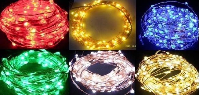 Led copper string light