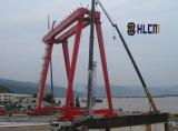 Truss type goliath shipyard gantry crane