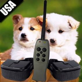 3 DOGS Rechargeable Electronic Pet Dog Training Three Collar Remote