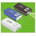 Portable Power Bank 5600mAh with torch