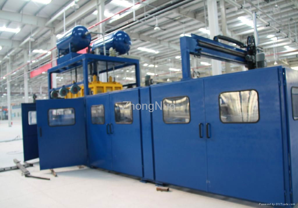 Three Stations Vacuum Thermoforming Machine for Door Liner 3