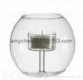 Glass candle jar  1