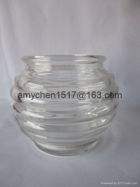 Glass candle jar  5