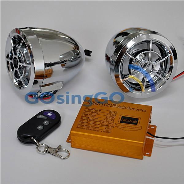 Anti theft Motorcycle mp3 alarm 