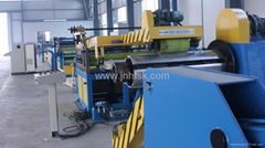 cnc steel sheet decoiling shearing machine line