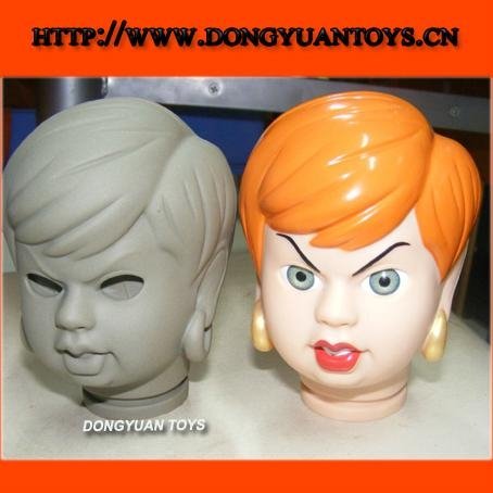 Vinyl Doll Toy Head Mold 3